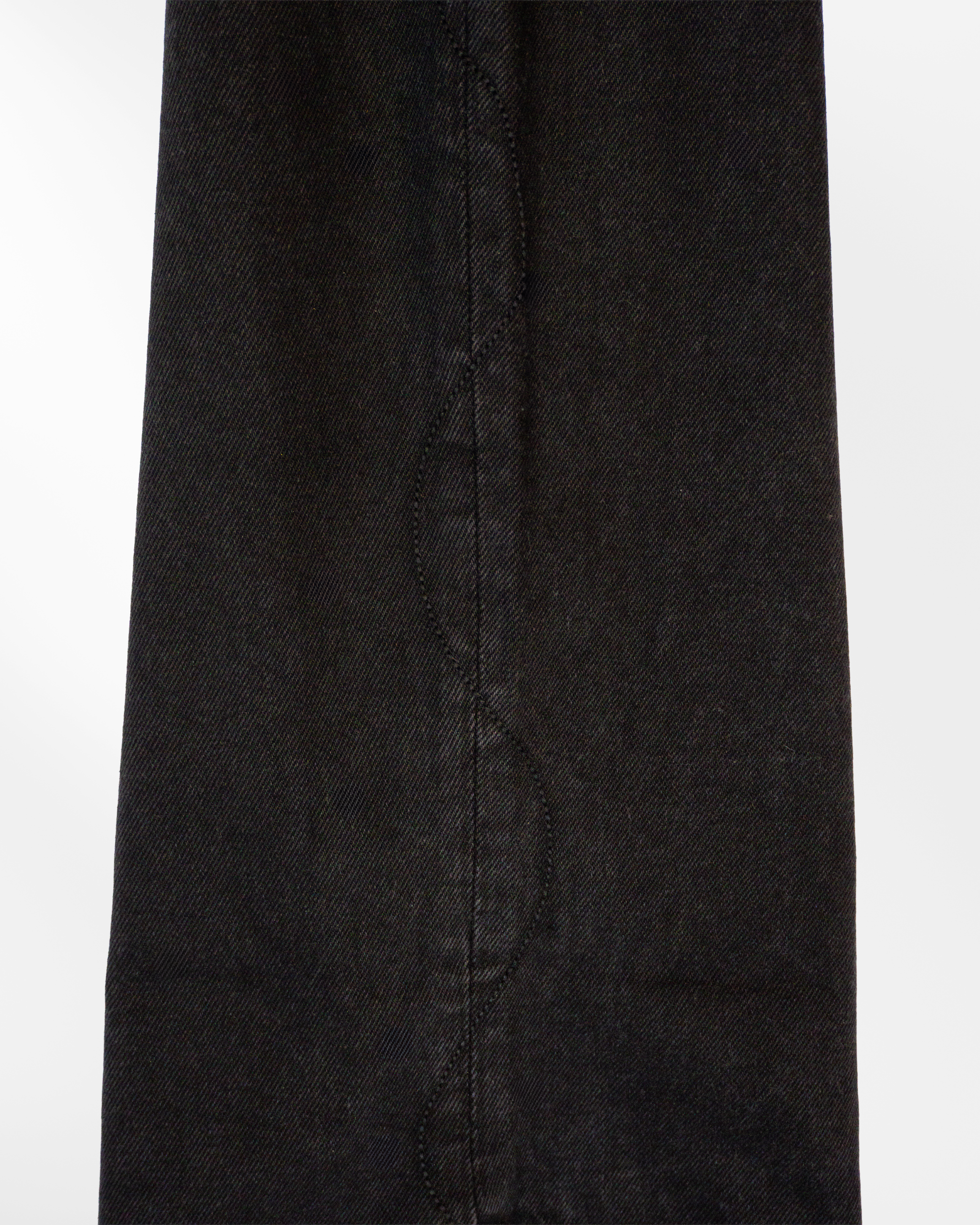 RAW BLACK DENIM