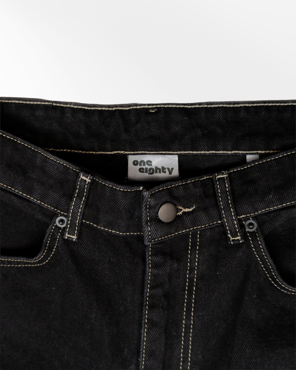 RAW BLACK DENIM
