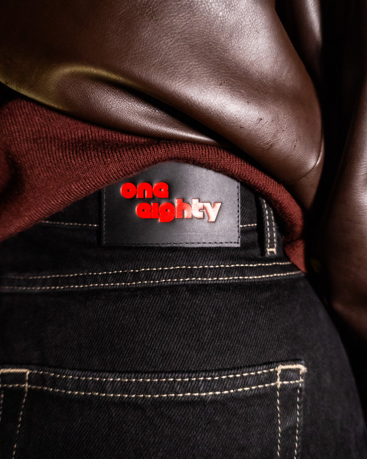 RAW BLACK DENIM