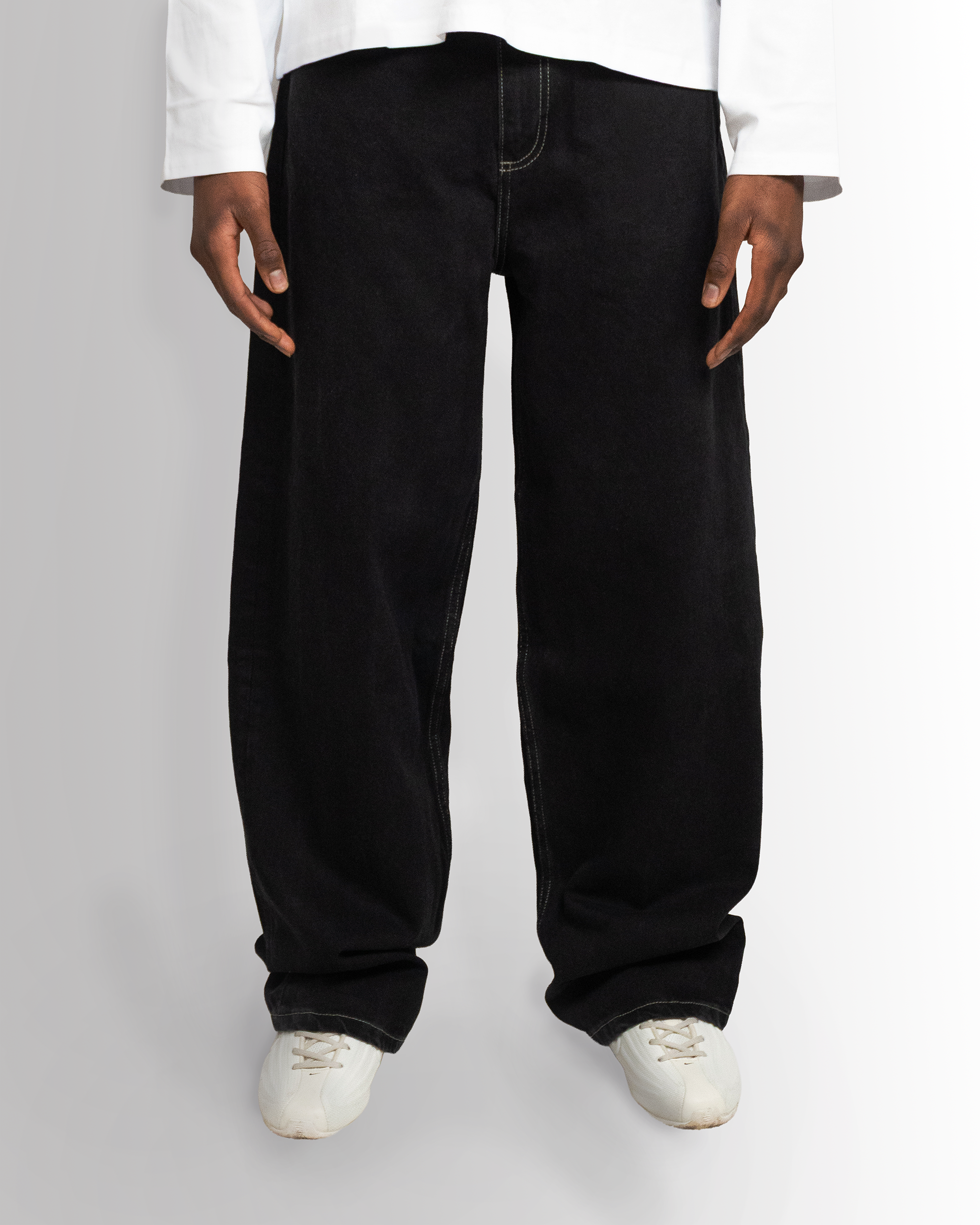 RAW BLACK DENIM