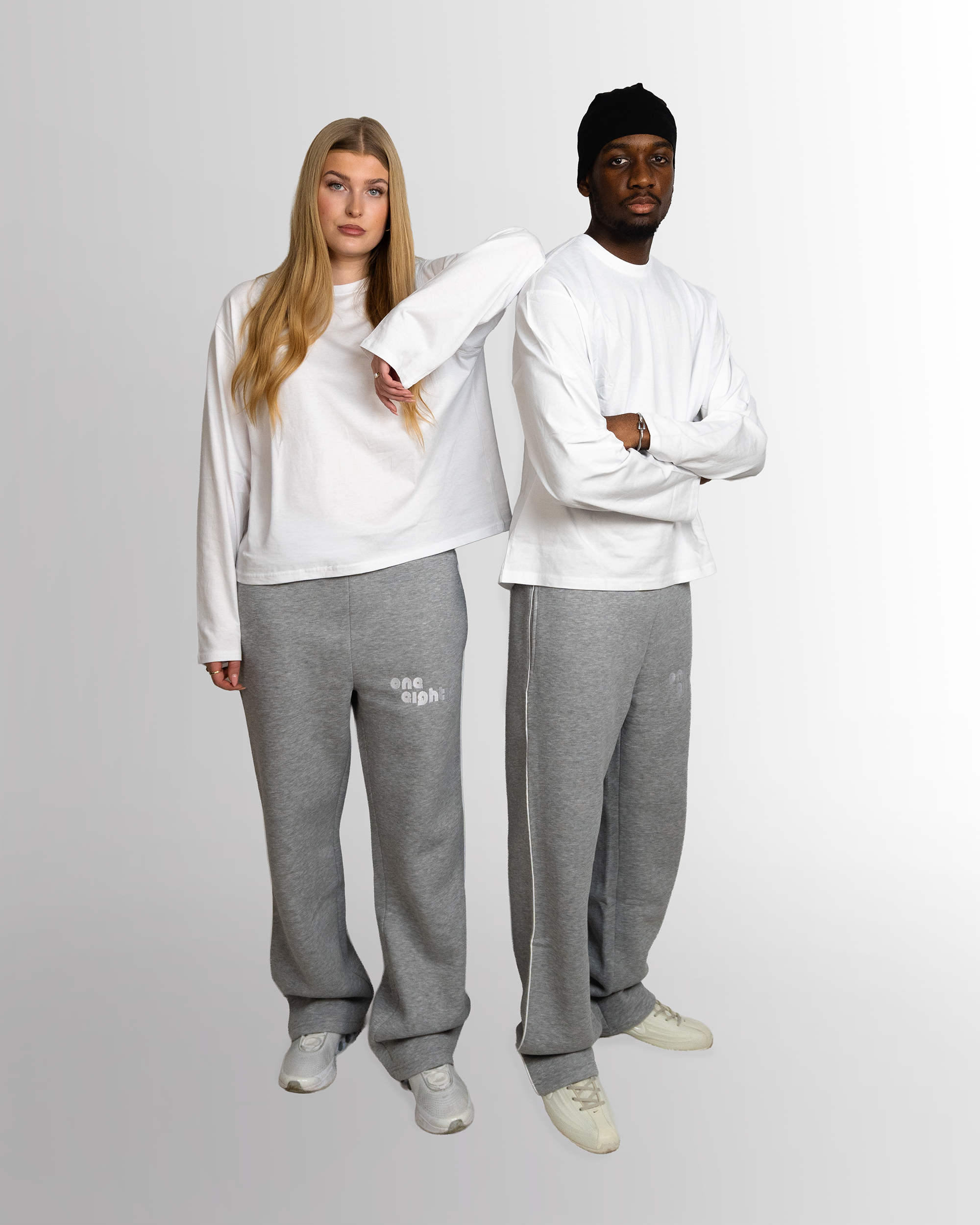RAW GREY MELANGE JOGGER