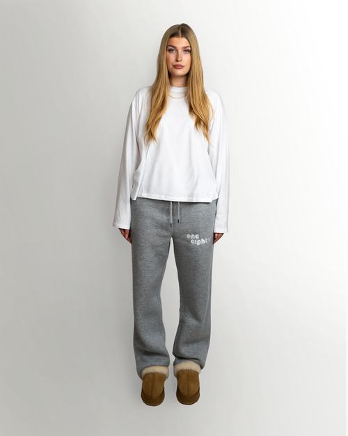 RAW GREY MELANGE JOGGER