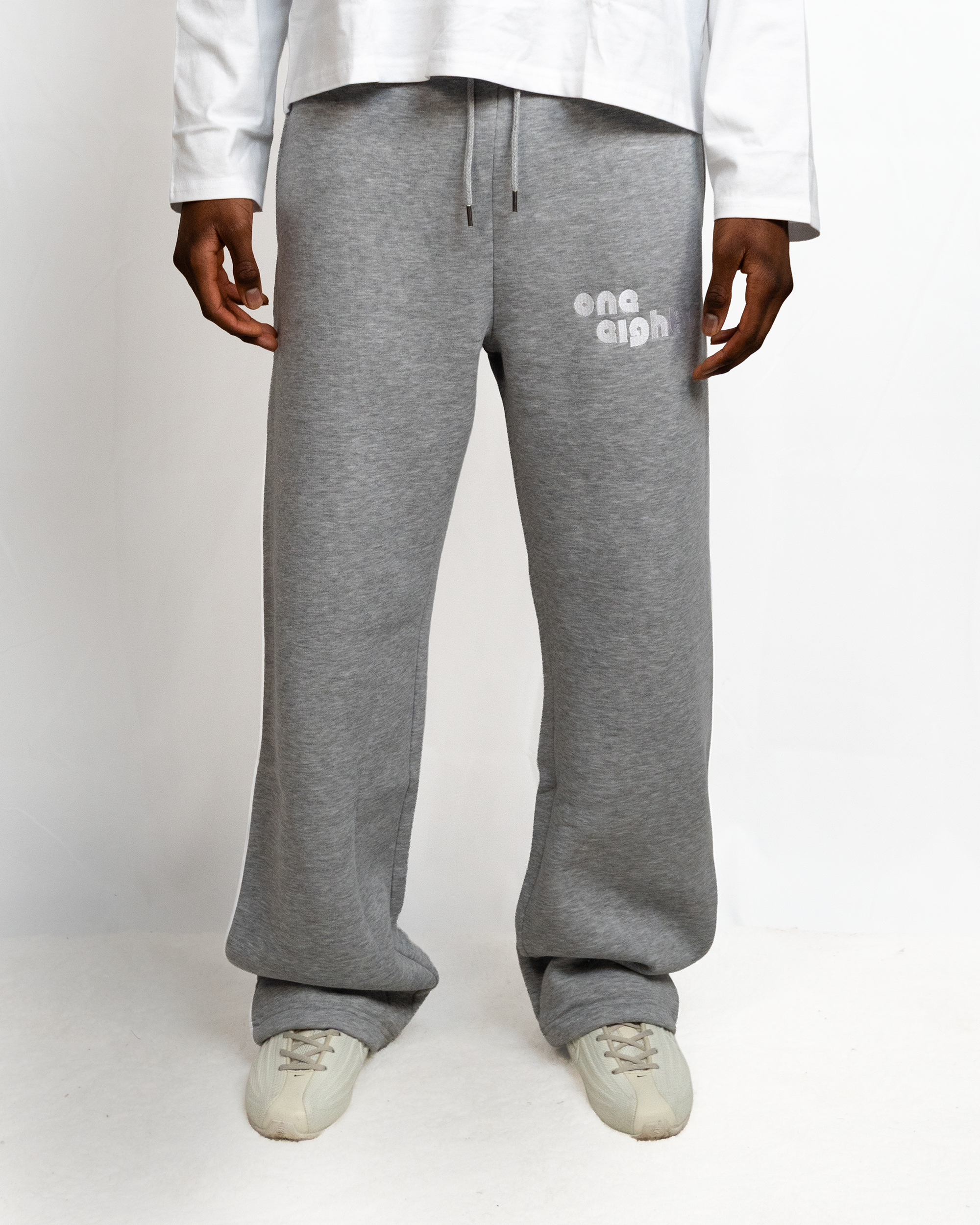 RAW GREY MELANGE JOGGER