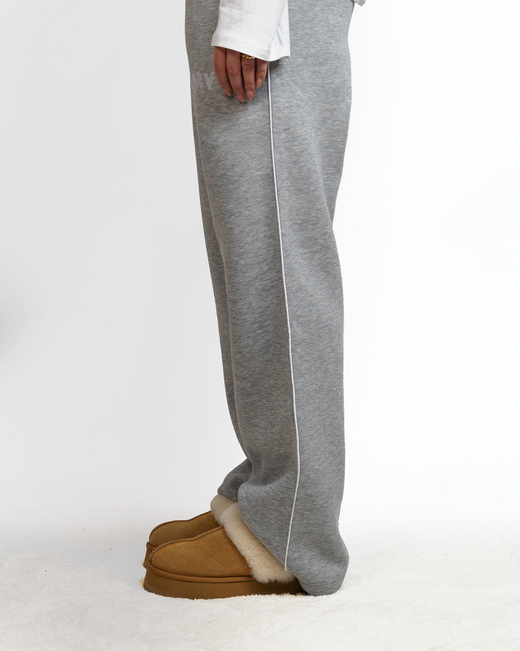 RAW GREY MELANGE JOGGER